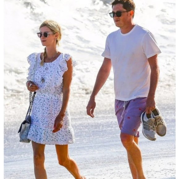 LoveShackFancy Roberta Dress in Bonnet Blue Size Medium - Picture 10 of 10